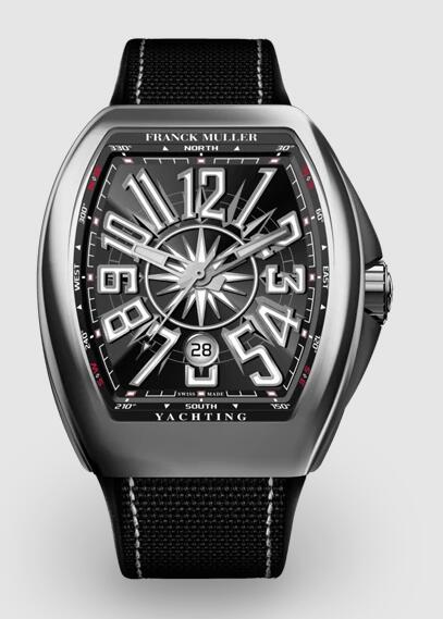 Buy Franck Muller Vanguard Yachting Steel Replica Watch for sale Cheap Price V45 SC DT YACHTING ACNR